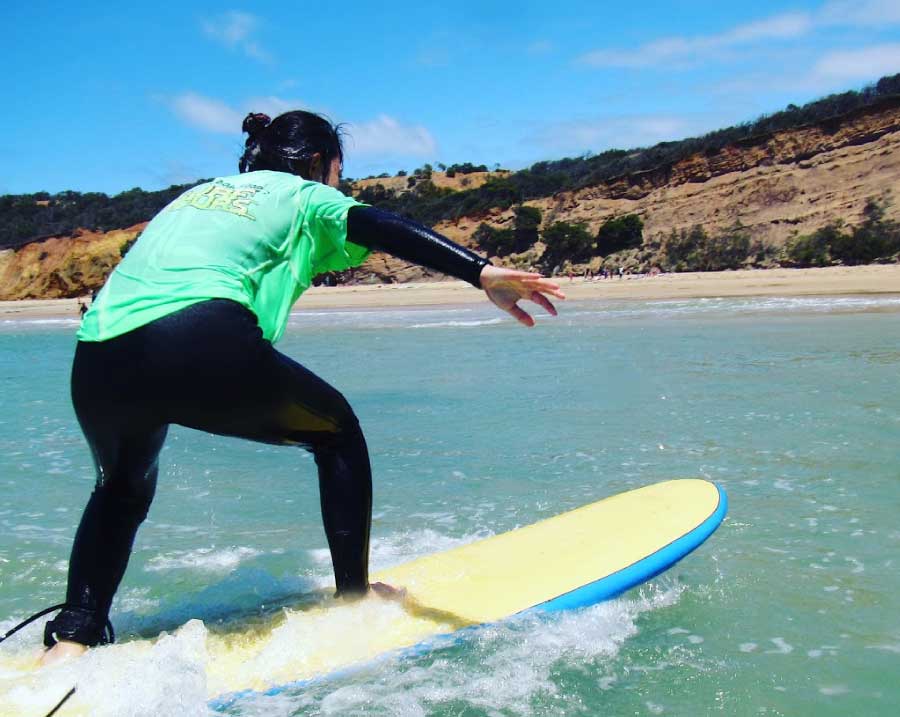 Geelong Beach Surfing